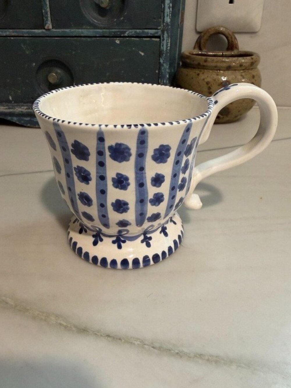 Maryfrances Carter Hand Thrown Mug Cotswolds Farmhouse